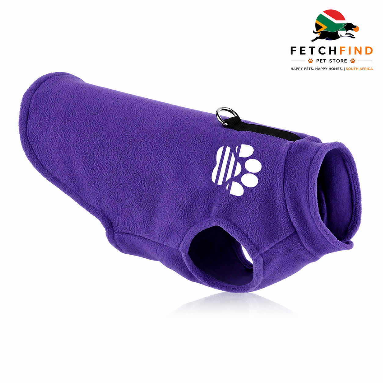 FetchFind Fleece Dog Vest