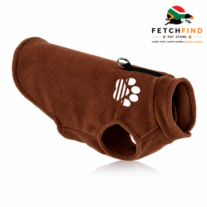 FetchFind Fleece Dog Vest