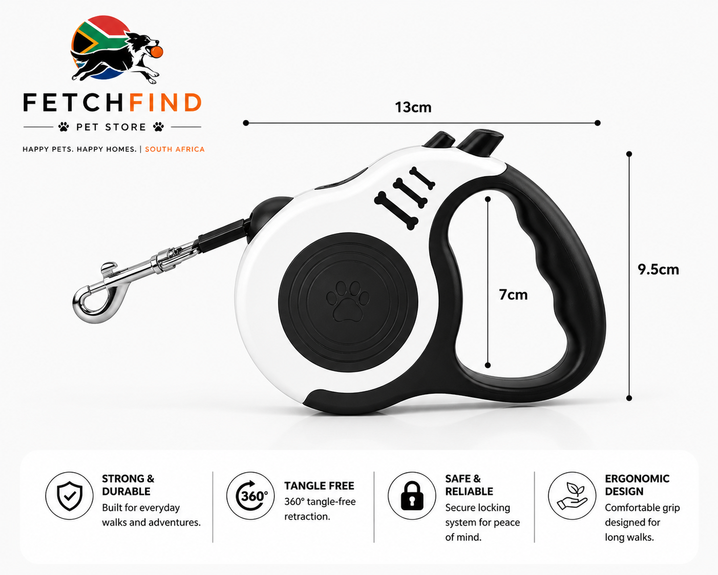 Retractable Dog Leash 3.meters