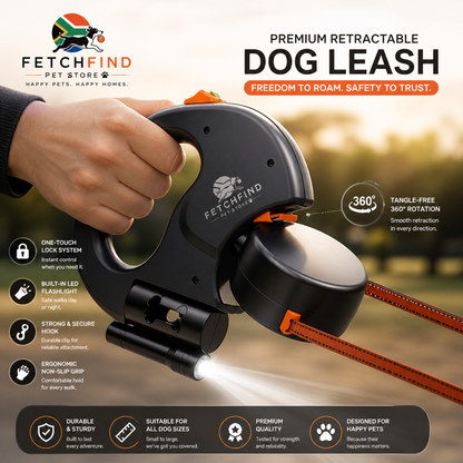360° Retractable Dog Leash