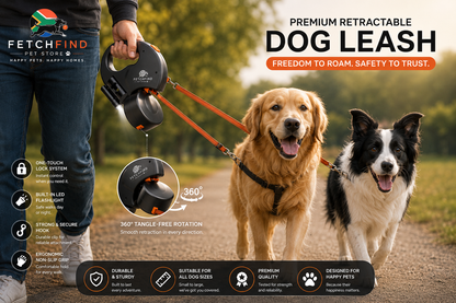 360° Retractable Dog Leash